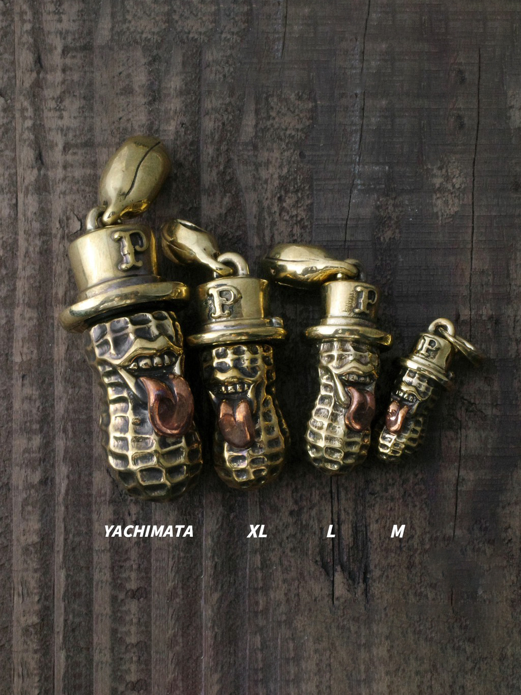 Peanuts & Co. 黃銅花生人【吐舌】