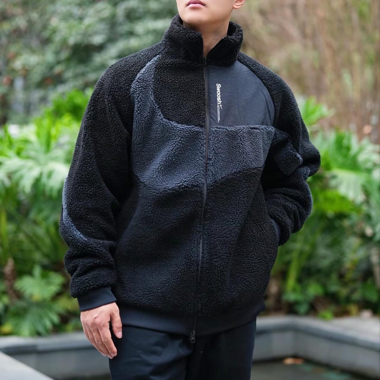 nike jacket big logo