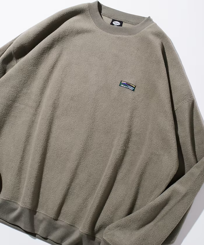 日本 Freak store 抓絨圓領衛衣