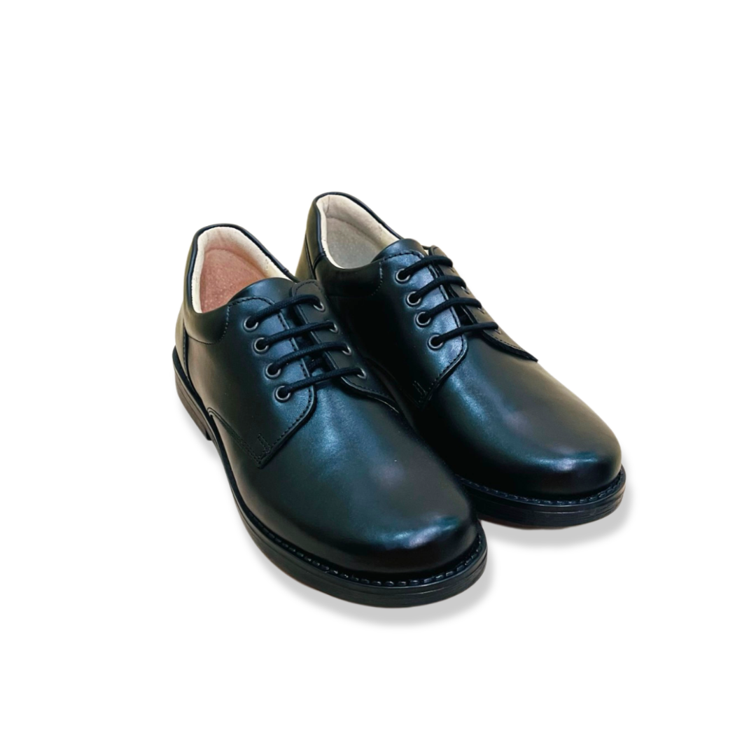 Petasil Marcus  黑色學生皮鞋