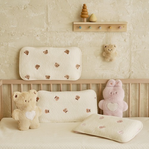 PREMIUM絎縫系列-圓圓臉抑汗枕頭套(25x45)