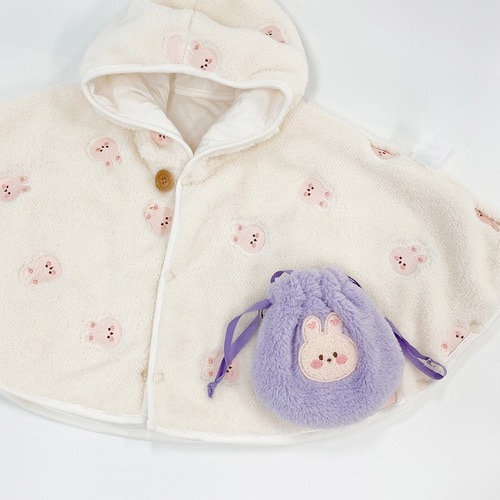 Lucky Bag💸~圓臉極細纖維零錢包