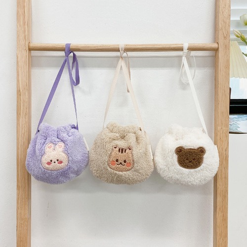 Lucky Bag💸~圓臉極細纖維零錢包