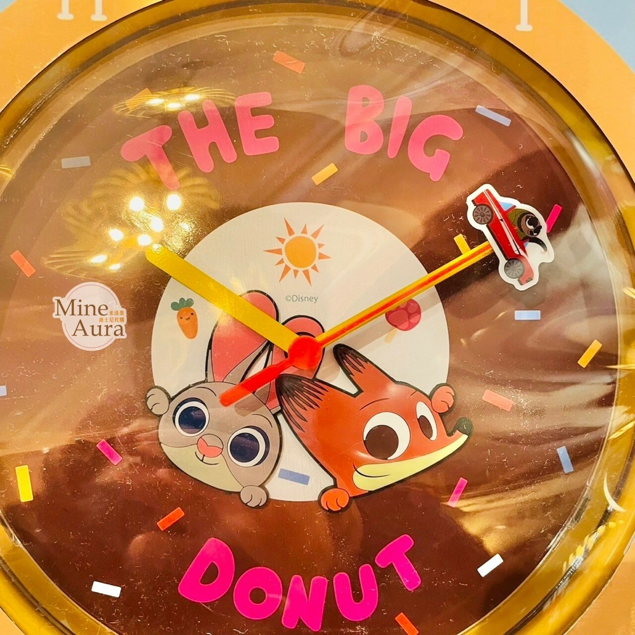 動物方城市 Zootopia 甜甜圈 造型 造型 時鐘 擺飾品 -上海迪士尼樂園