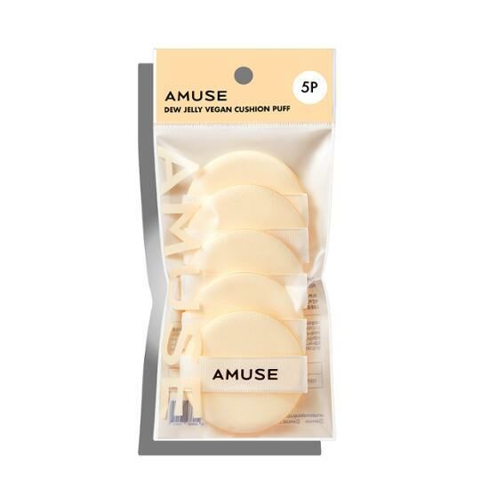 AMUSE Dew Jelly Vegan Cushion Puff [5PCS]