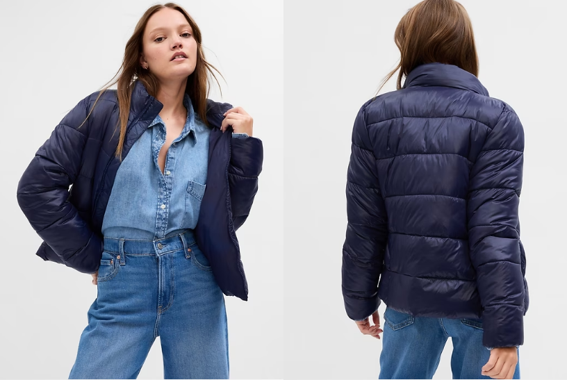 【預購】Gap F011061 女裝夾棉外套