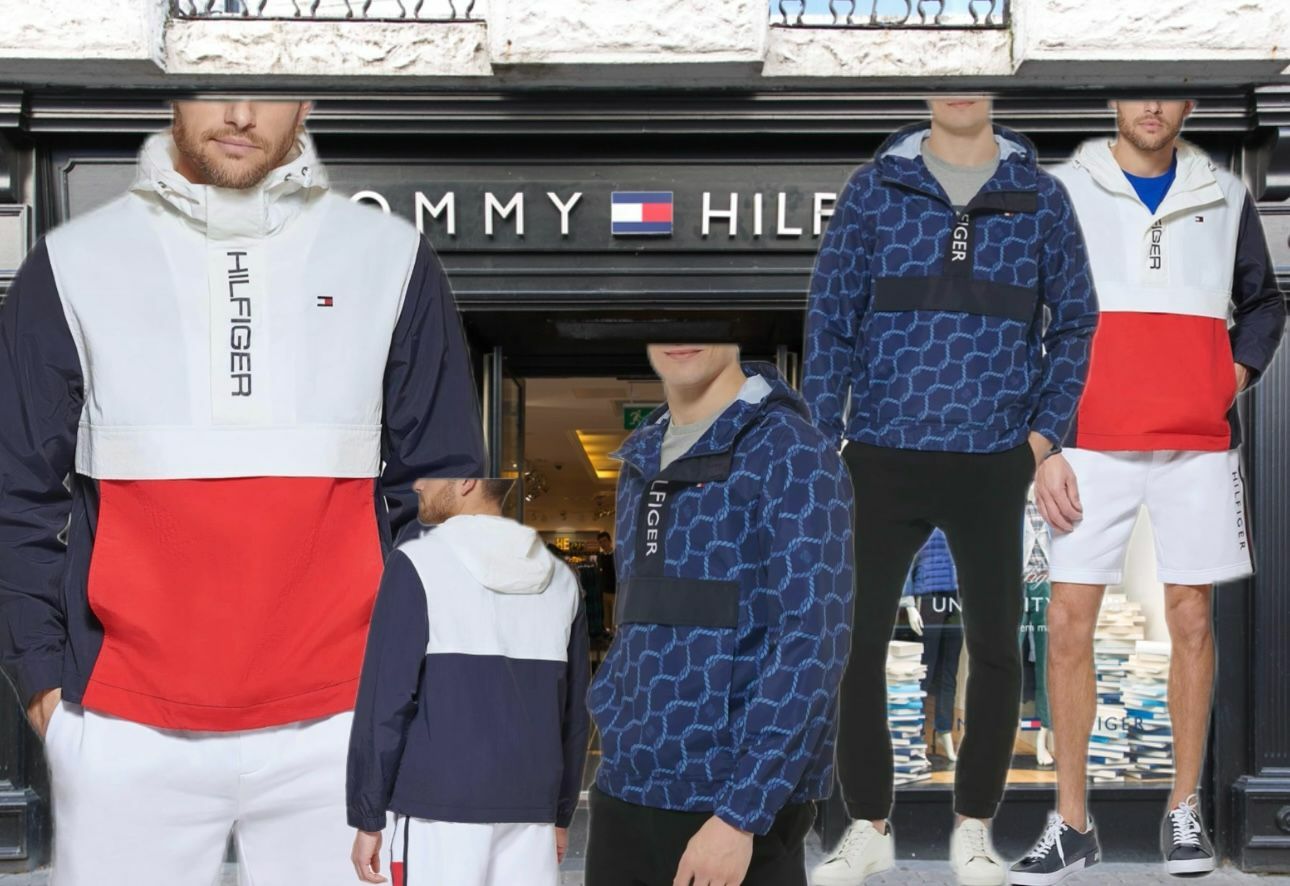 【預購】Tommy Hilfiger F011062 男裝半拉鏈風褸