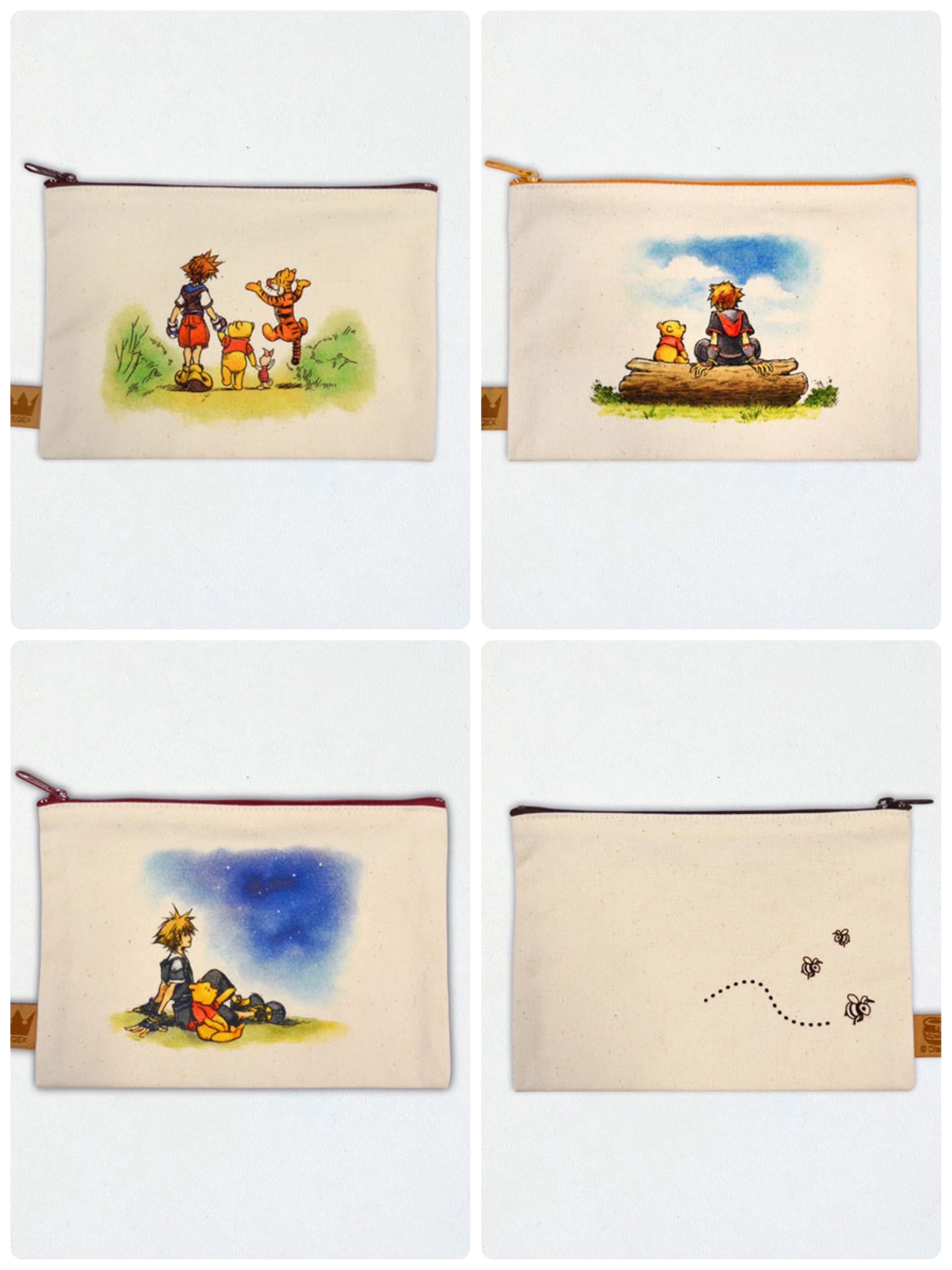 預訂2024/4月 KINGDOM HEARTS Canvas Pouch <100 Acre Wood>
