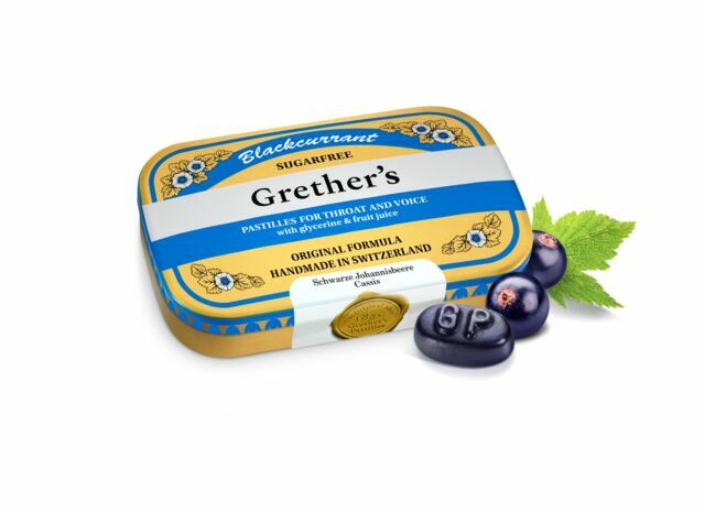 Grether's Blackcurrant Sugarfree 60g