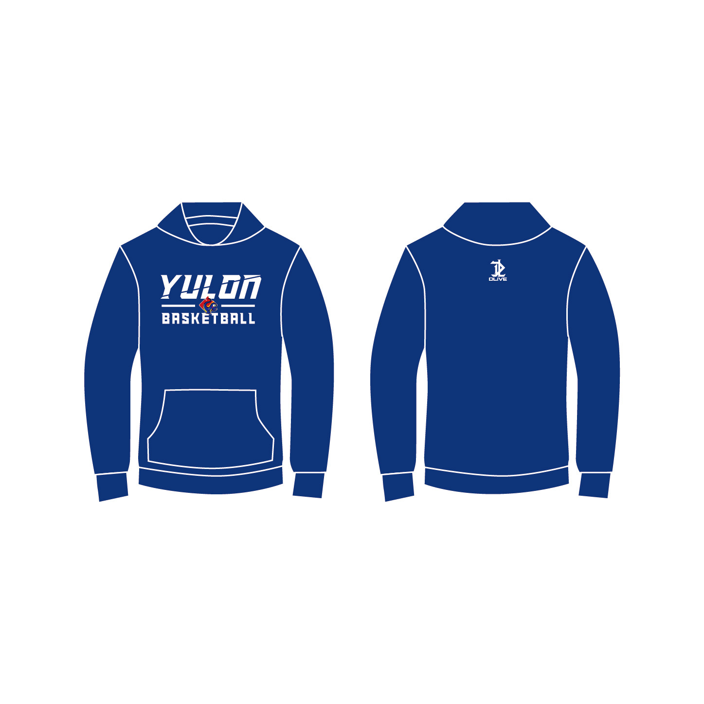 【DLIVE X 裕隆YULON】厚磅刷毛帽T  (預購款)