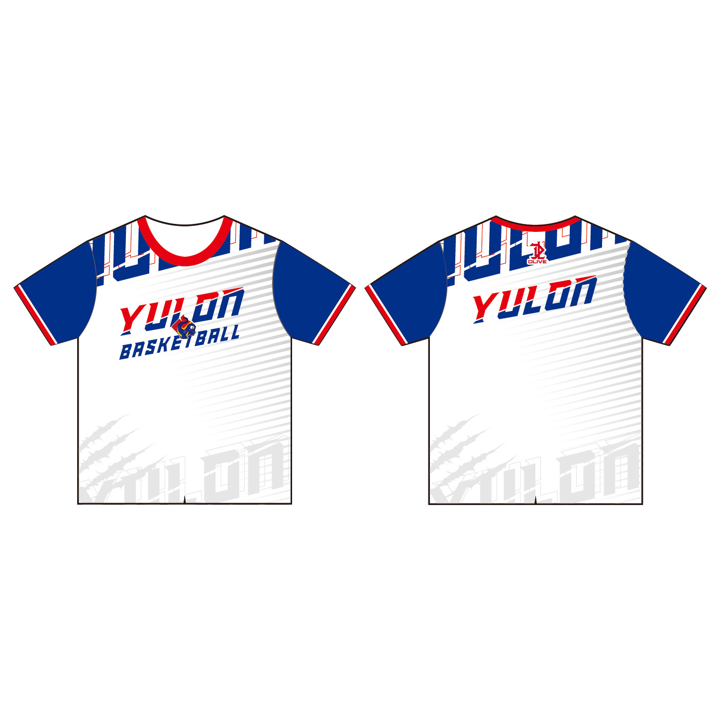 【DLIVE X 裕隆YULON】全彩昇華機能短T (預購款)