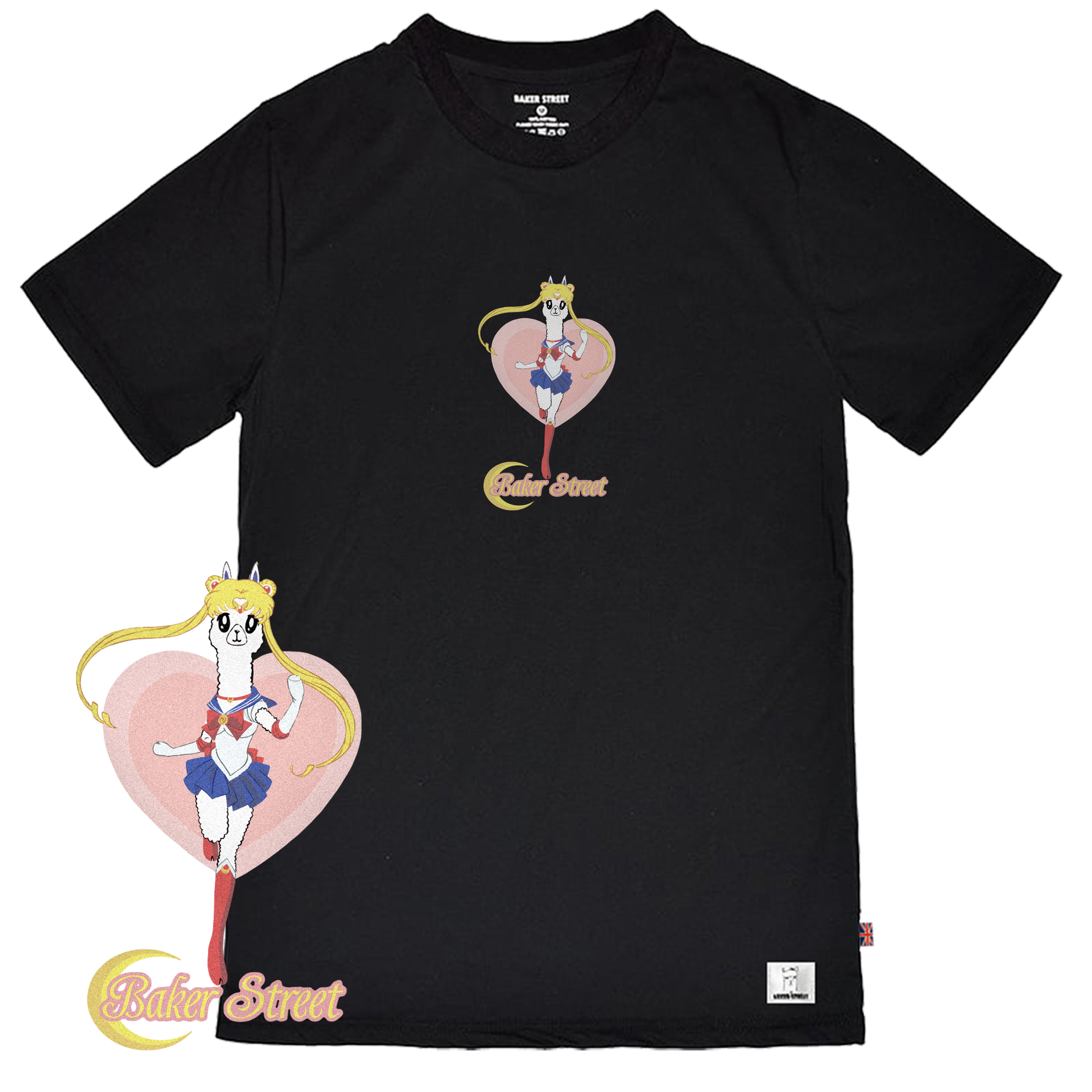 Sailor Alpaca 美少駝戰士 短T