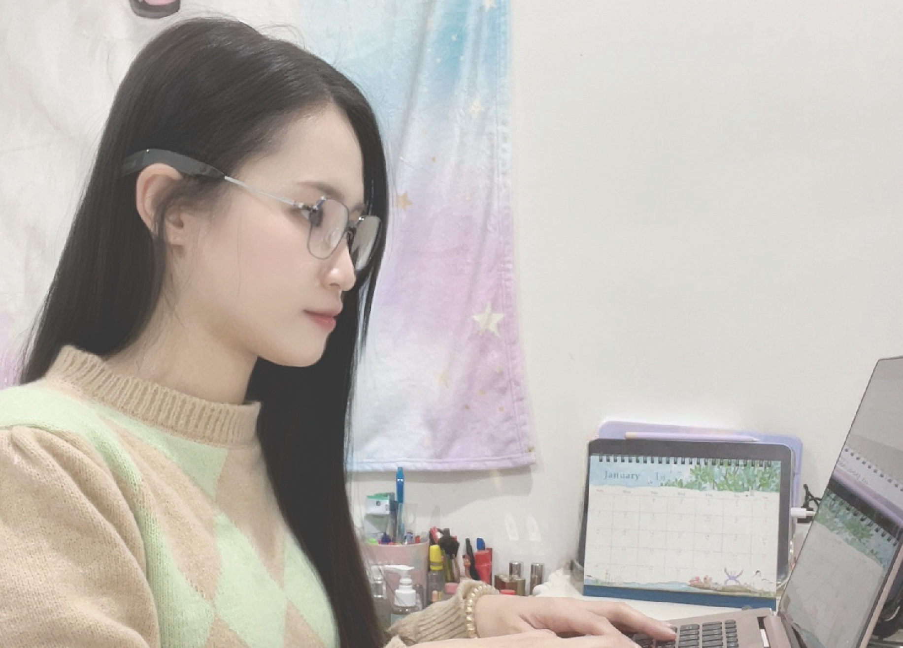 跳跳 居家辦公使用藍牙眼鏡