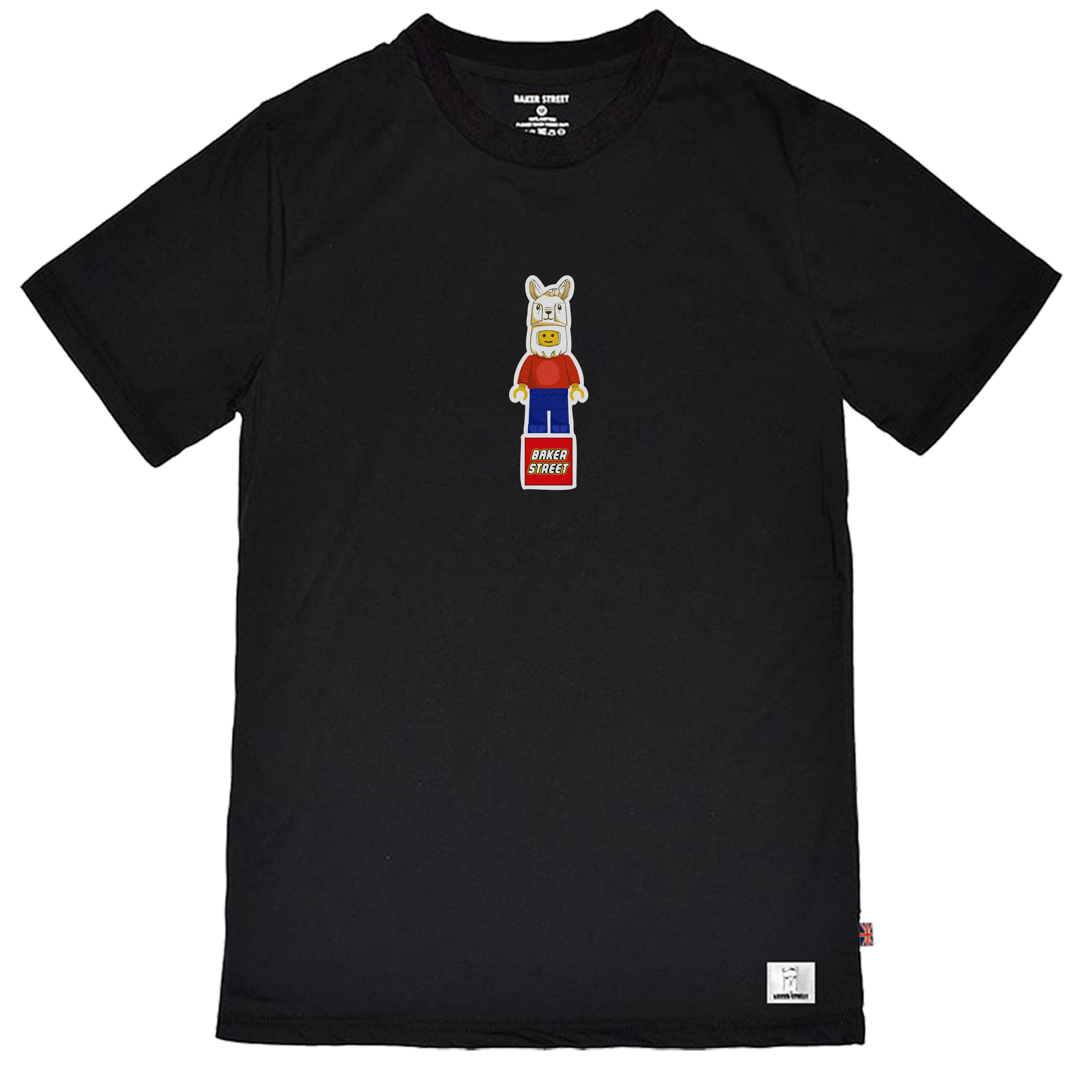 Alpaca toy bricks 積木駝 短T