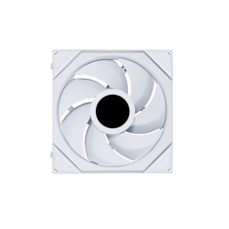 米特3C數位–LIANLI 聯力 UNI FAN TL120 LCD積木風扇 反向葉片 單顆裝 白色/黑色