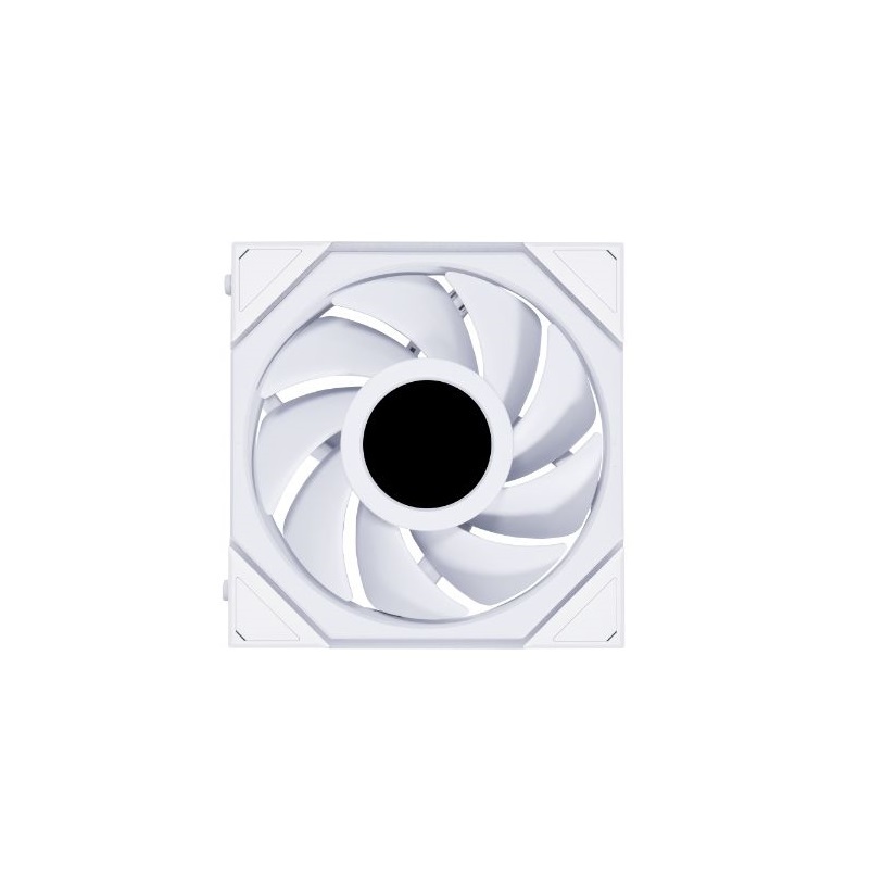 米特3C數位–LIANLI 聯力 UNI FAN TL140 LCD積木風扇 單顆裝 白色/黑色