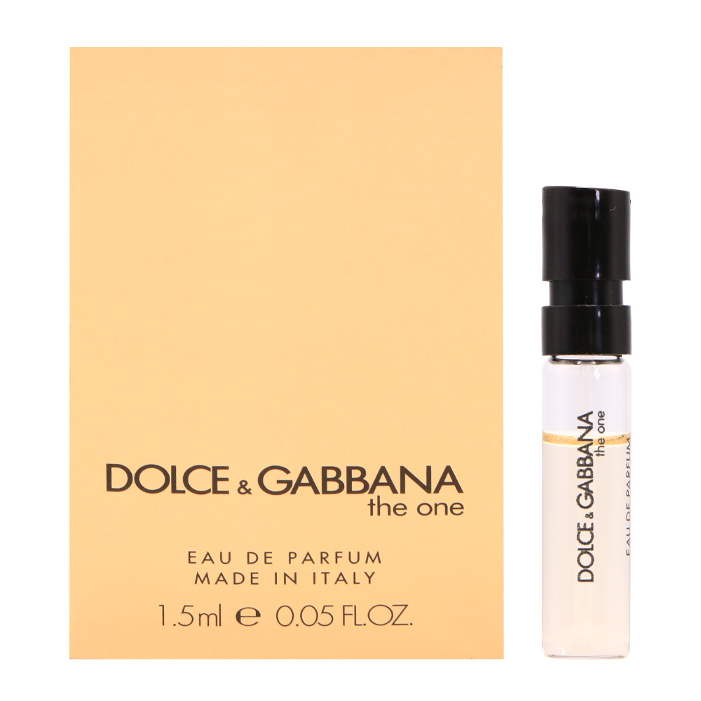 DOLCE & GABBANA D&G The One 唯我女性淡香精 1.5ml 針管