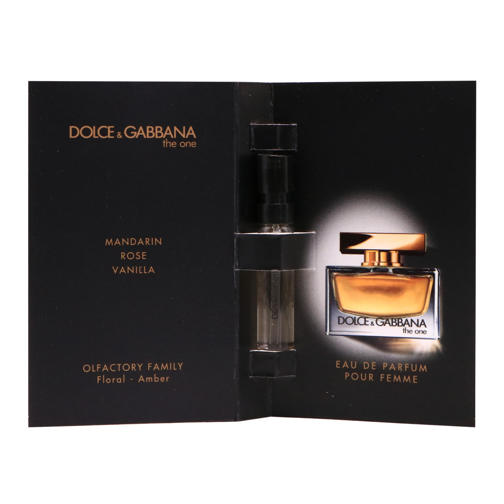 DOLCE & GABBANA D&G The One 唯我女性淡香精 1.5ml 針管