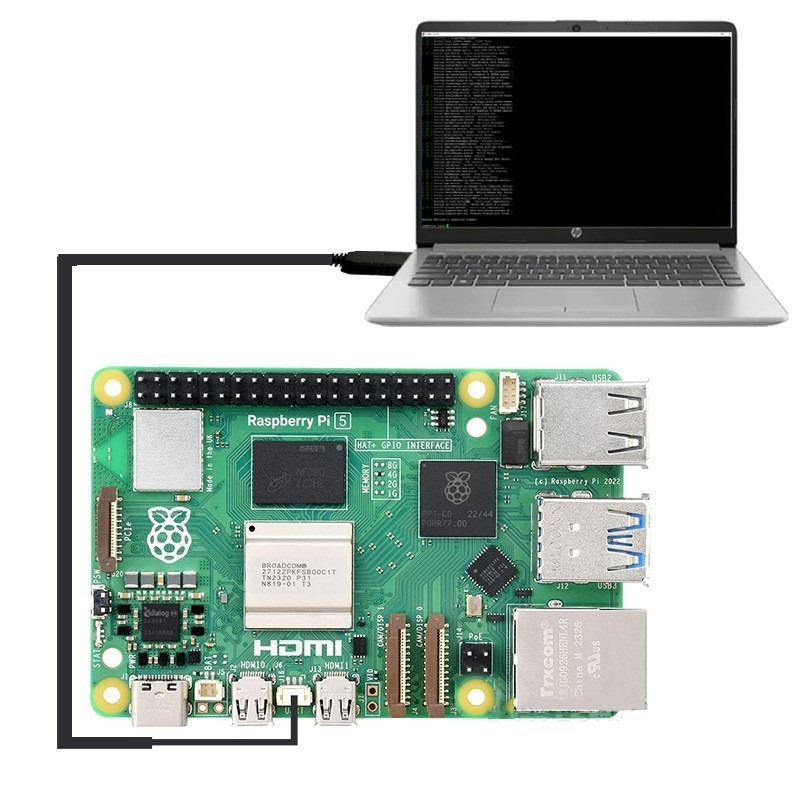 樹莓派Raspberry pi 5 終端UART串口線顯示資料線