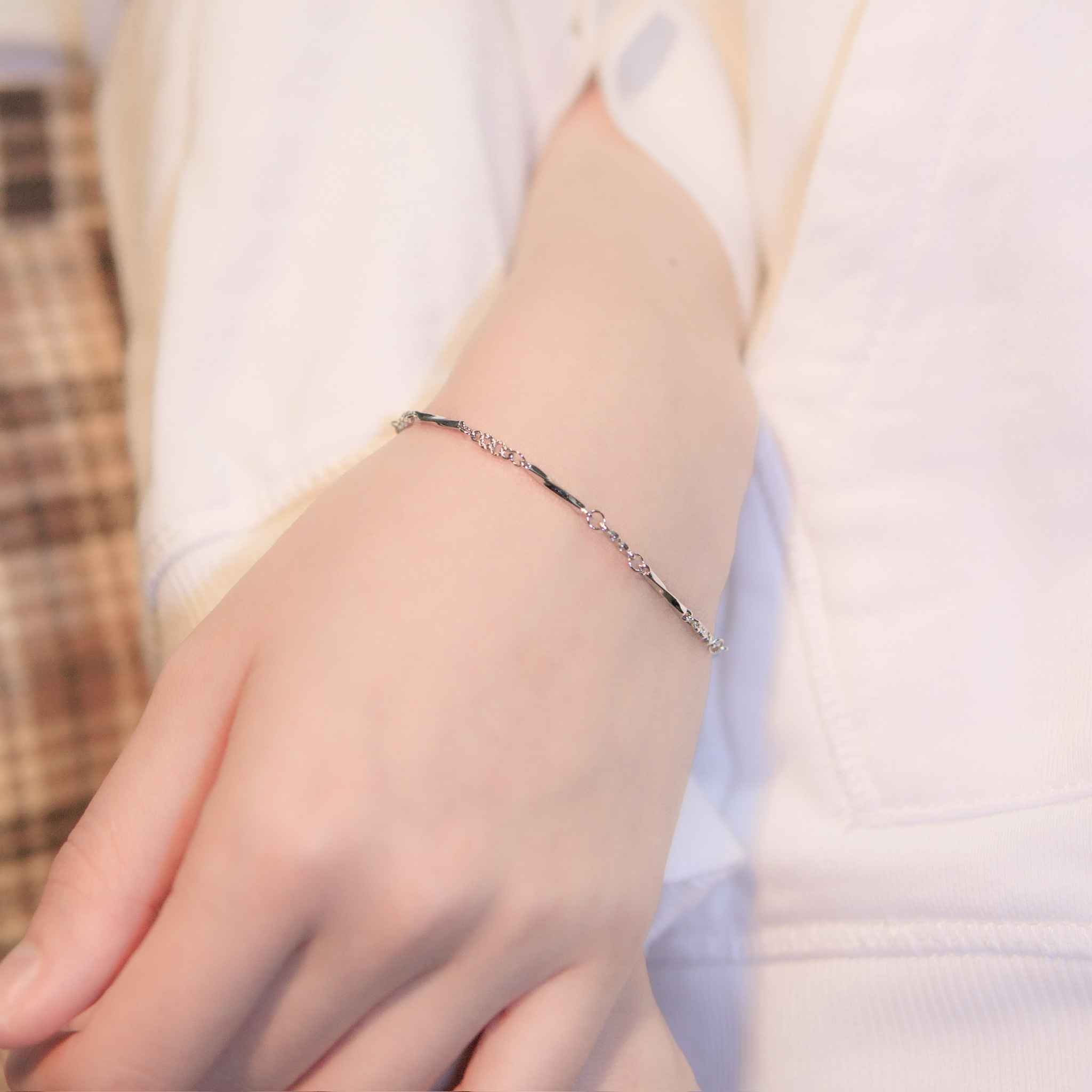 | 925銀丨身後是我情侶軟手鐲（男款 /女款）  | BR0939 |