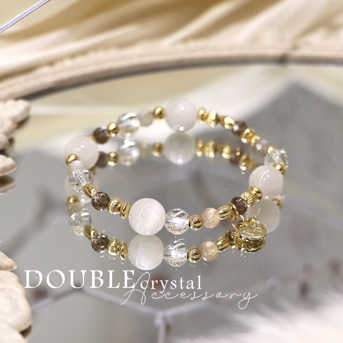 ☽◌* 安靜的靈魂／白兔毛．茶晶