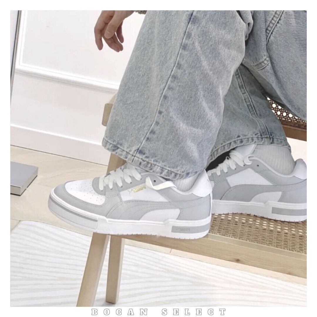 PUMA CA PRO CLASSIC  灰白 厚底 小DIOR (380190-07)