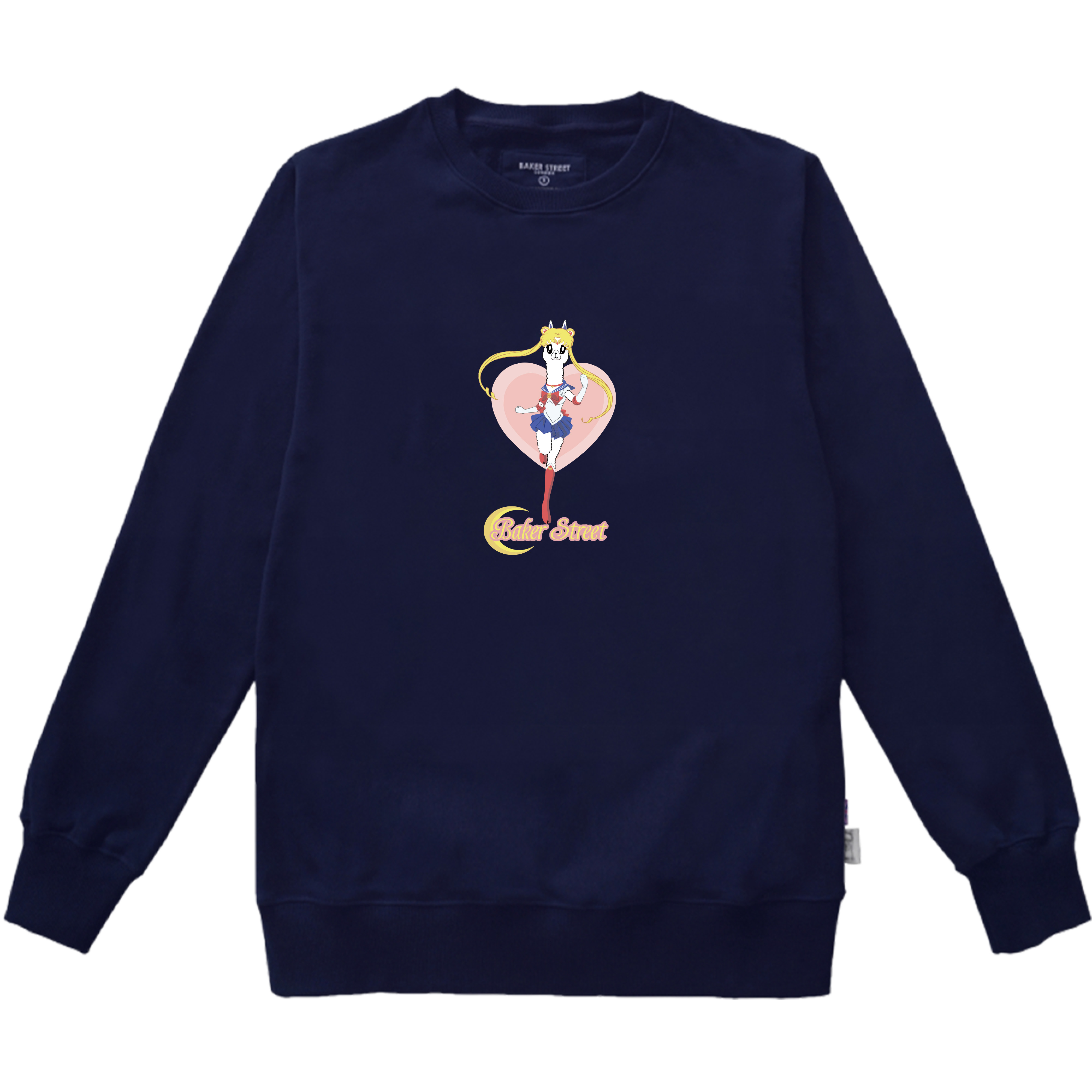 Sailor Alpaca 美少駝戰士 高磅數長袖圓T