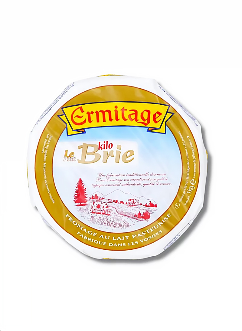 法國經典布里芝士 France Brie Ermitage Cheese 1公斤/件 (0-4°C)
