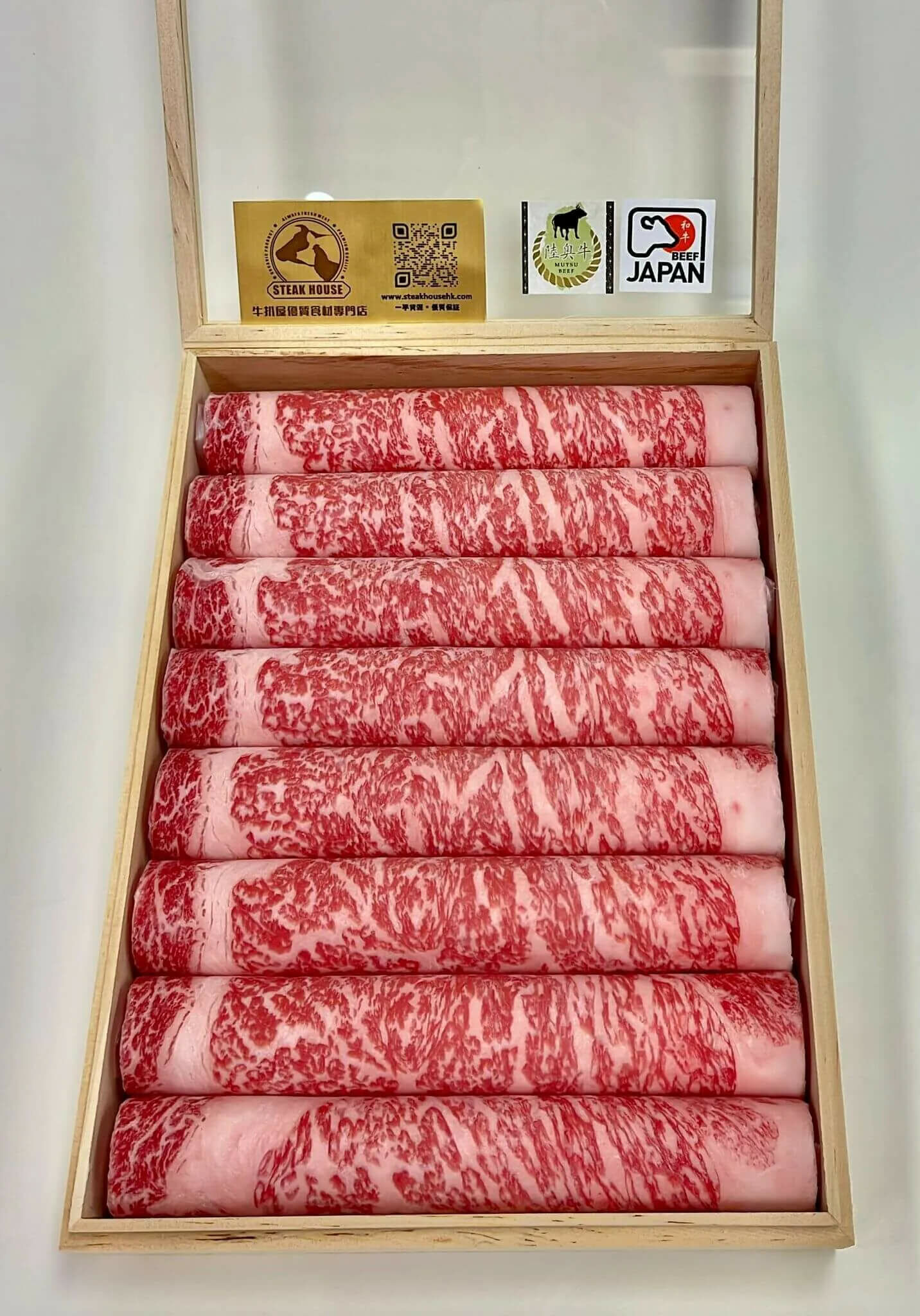 日本 A5和牛肉眼 壽喜燒(木盒)約384-400g