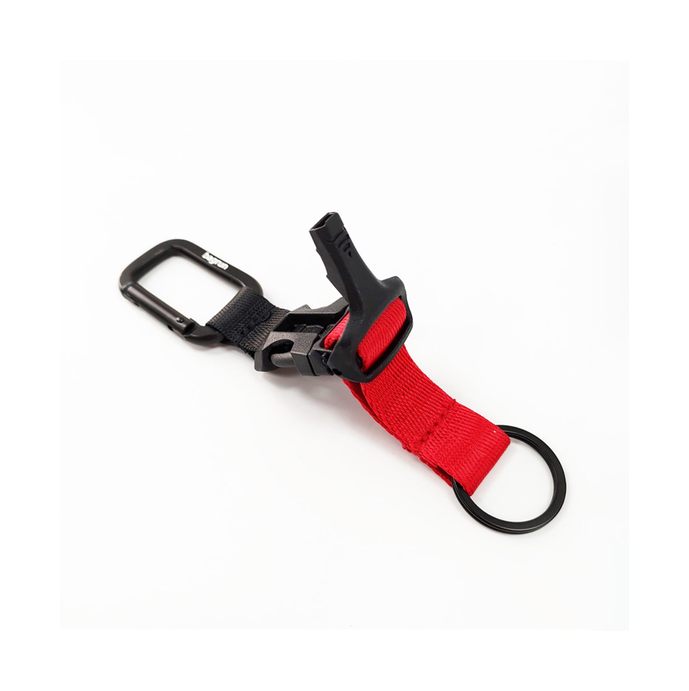 Bagrun 萬用掛扣求救哨 (紅色)