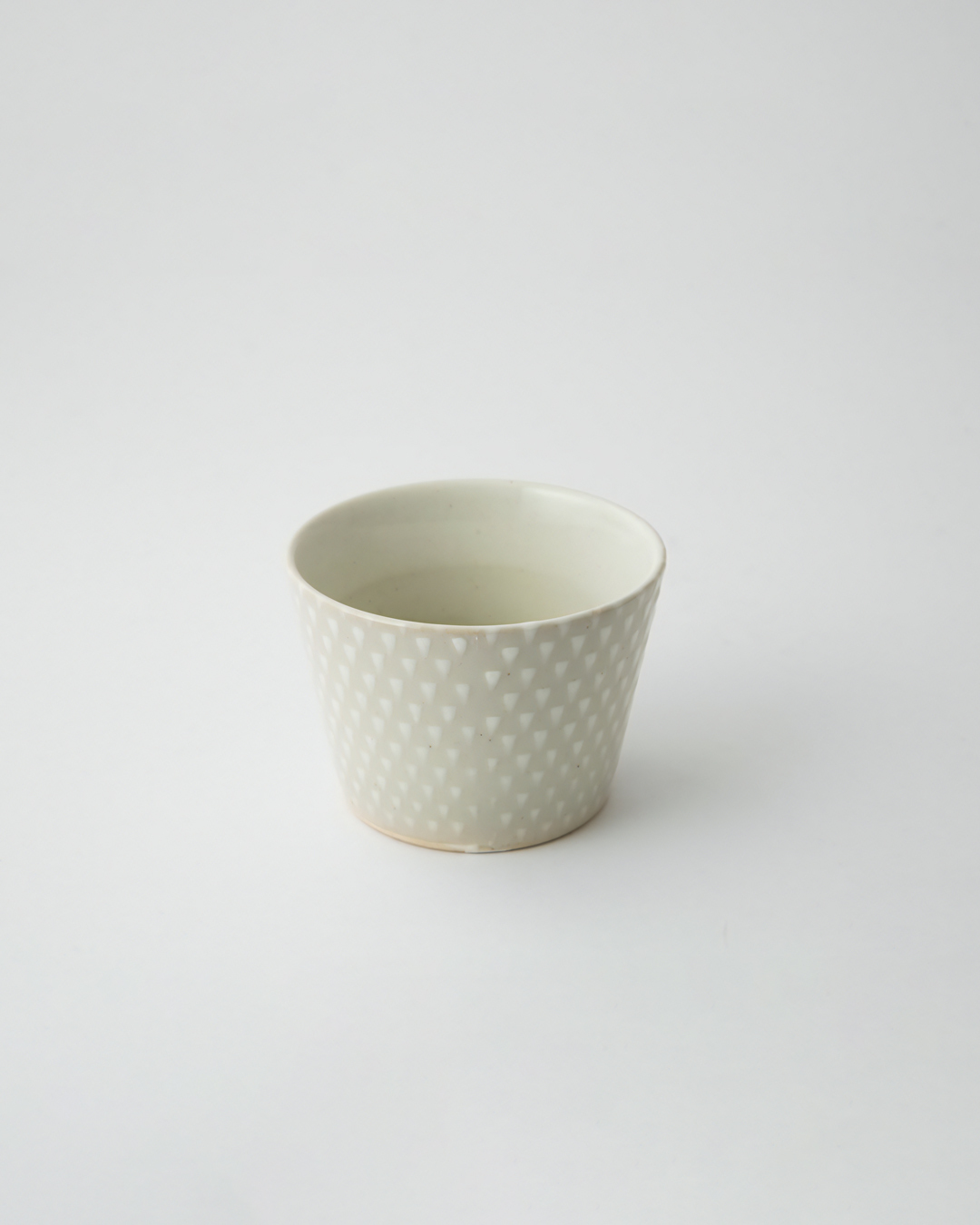 波佐見燒 ORIME 茶杯/蕎麥杯 鹿の子｜aiyu