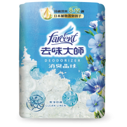 【去味大師】消臭晶球潔淨亞麻350ml