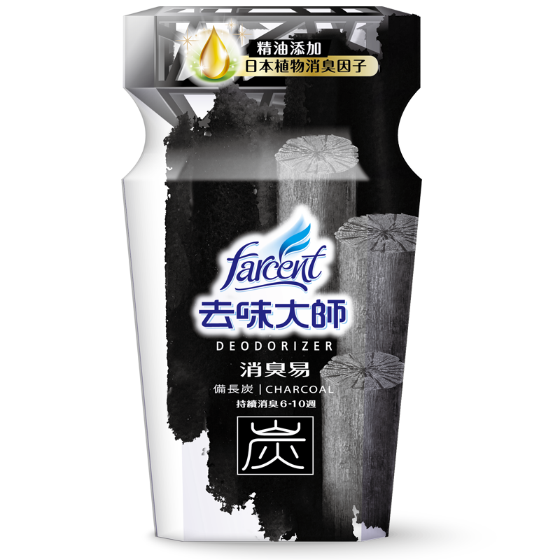 【去味大師】消臭易備長炭350ml