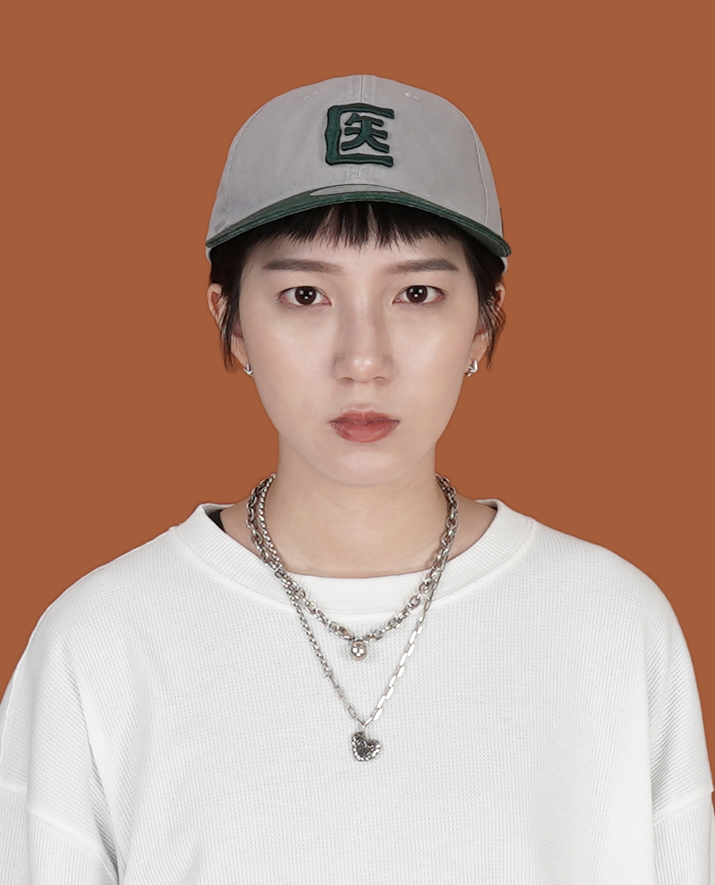 O.POism x New Era 医 950 Retro Crown Cap