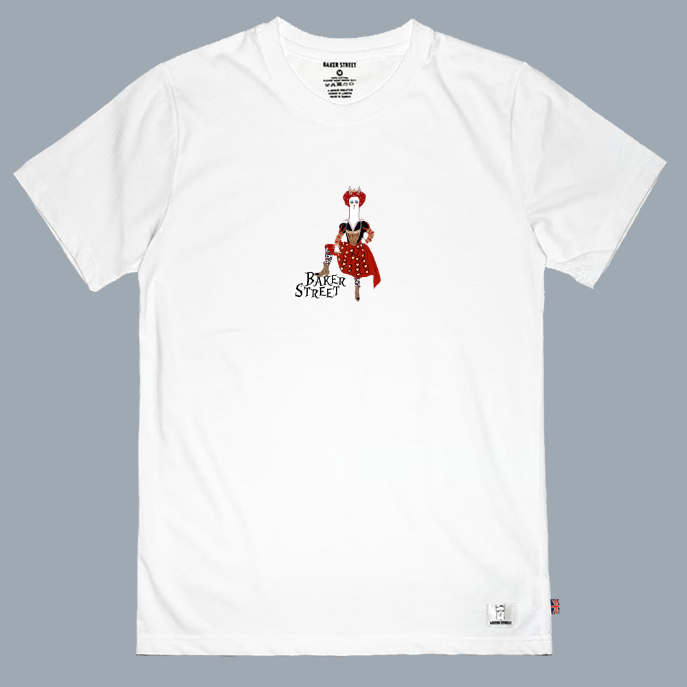 Heartpaca A 紅心皇后駝 短T