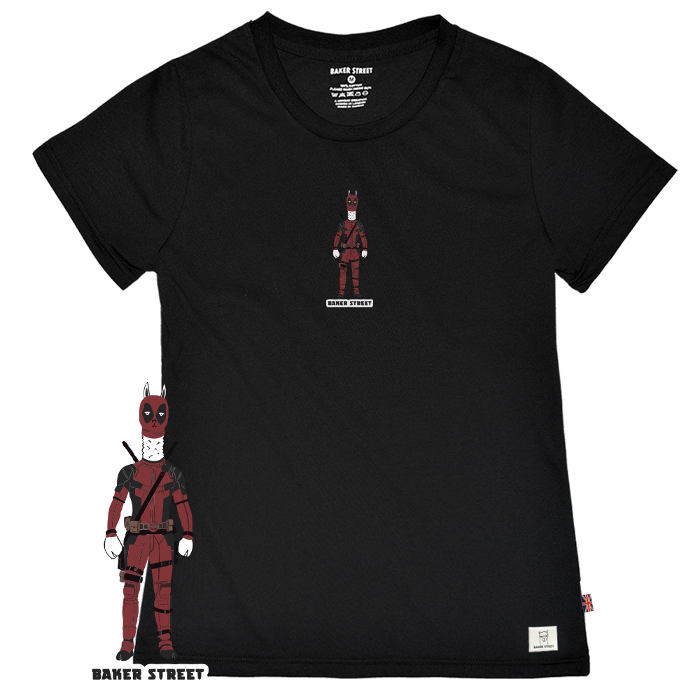 Deadpaca 死侍駝 女版短T