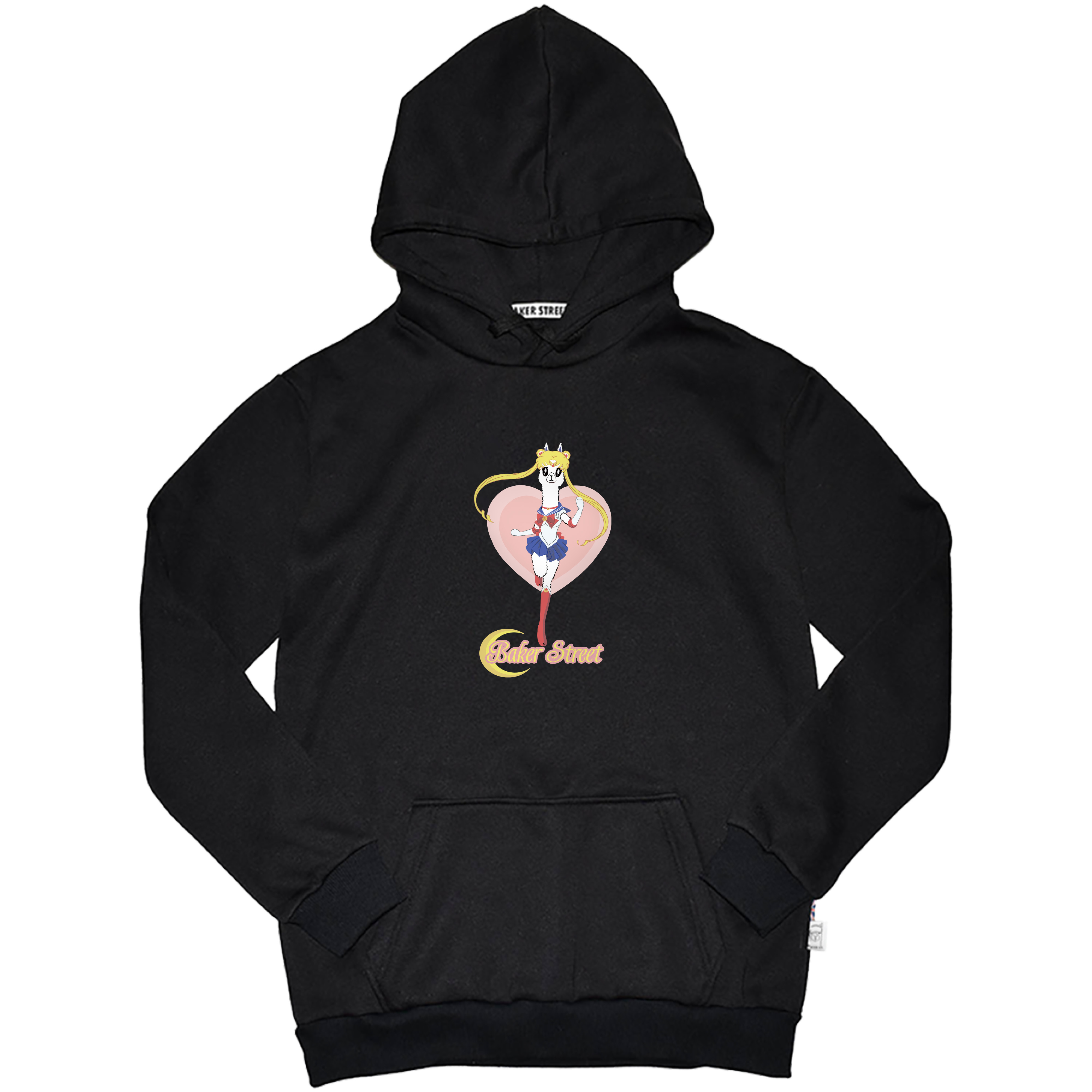 Sailor Alpaca 美少駝戰士 高磅數長袖帽T