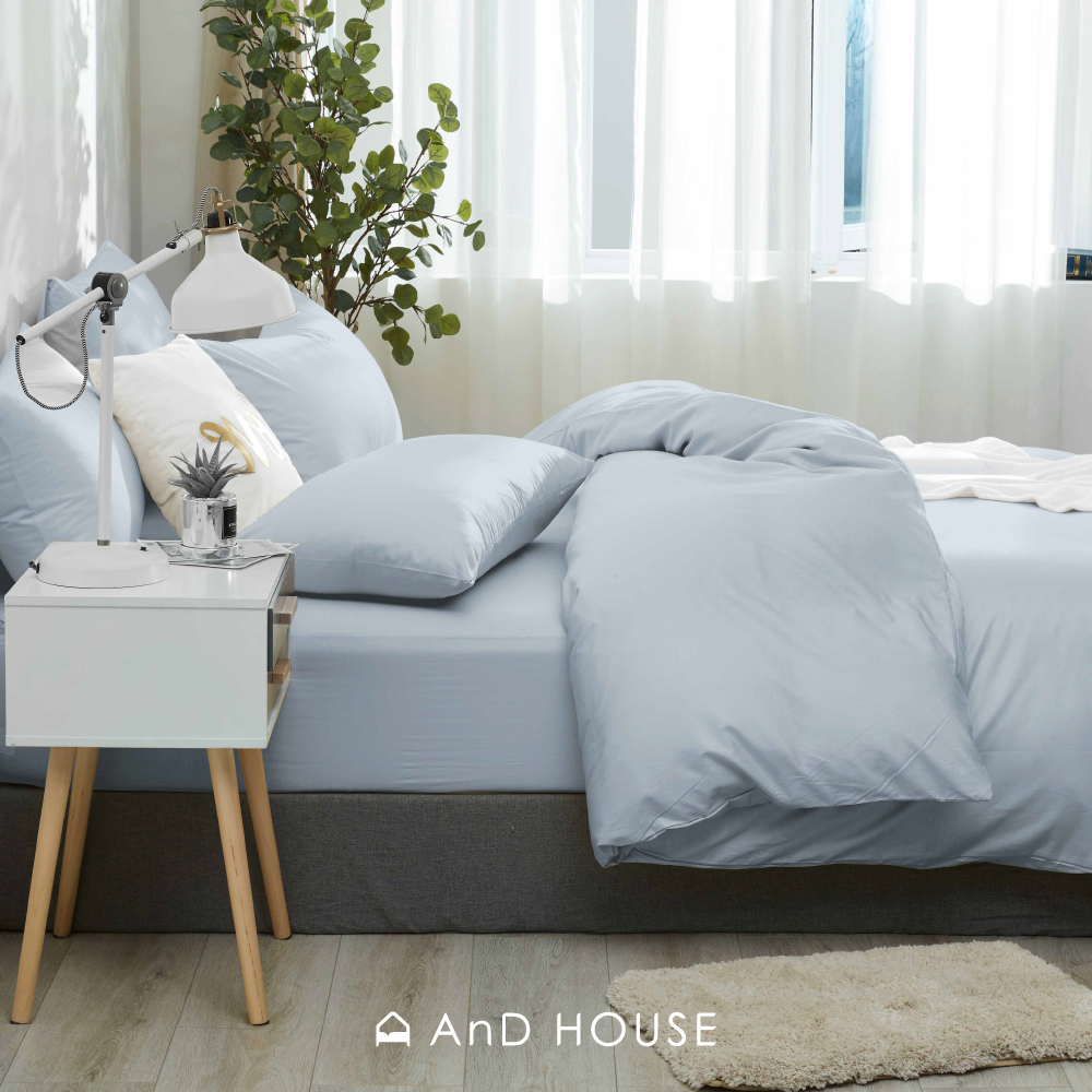 200織精梳純棉｜100%純棉｜琉璃灰｜單品&床包被套組