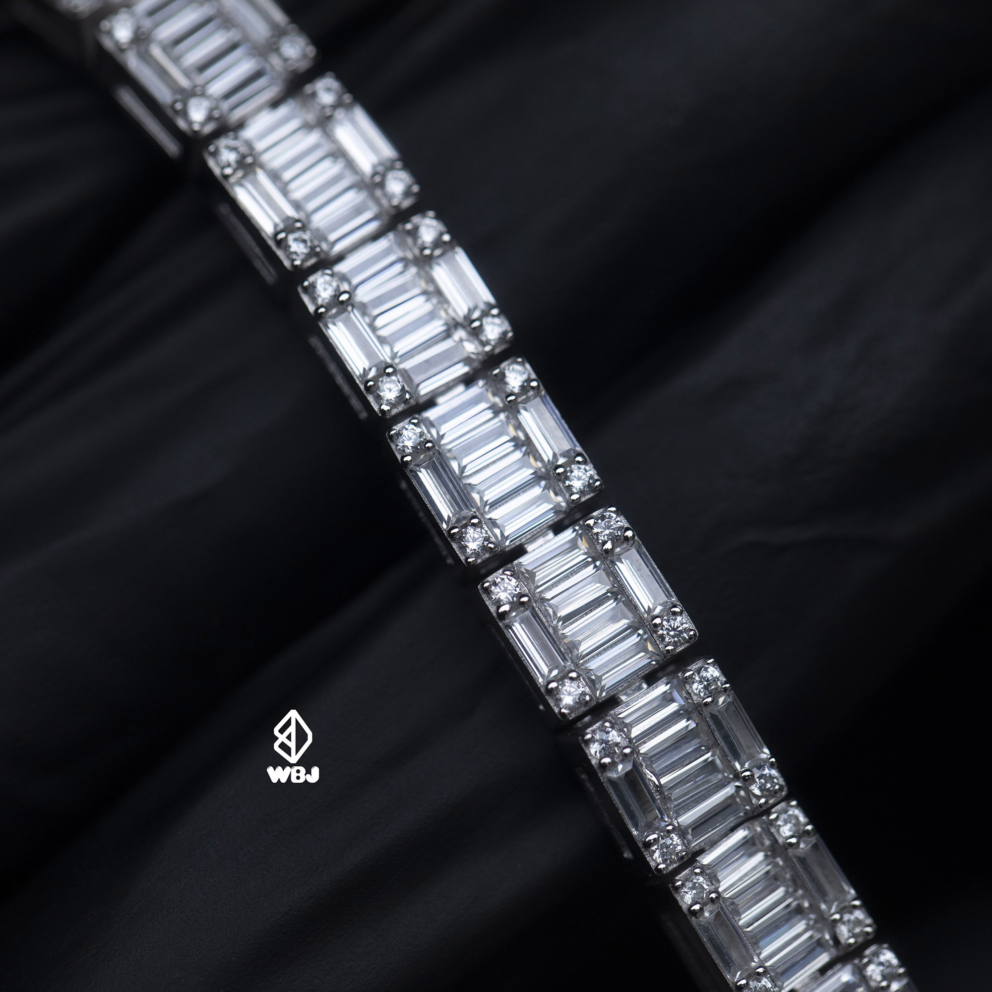 7mm 拼鑲T方手鍊