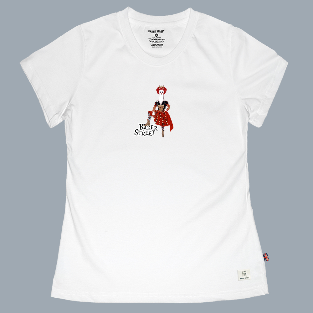 Heartpaca A 紅心皇后駝 女版短T