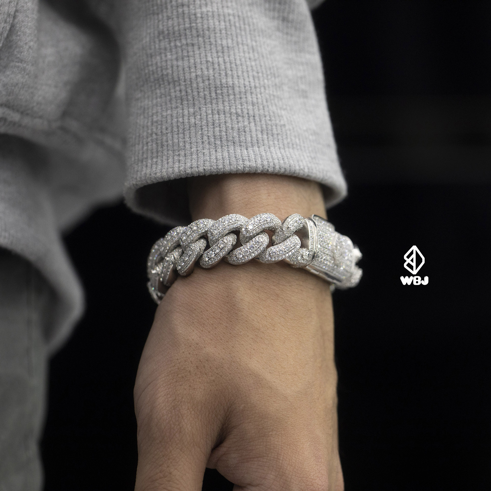 16mm 雙層古巴手鍊