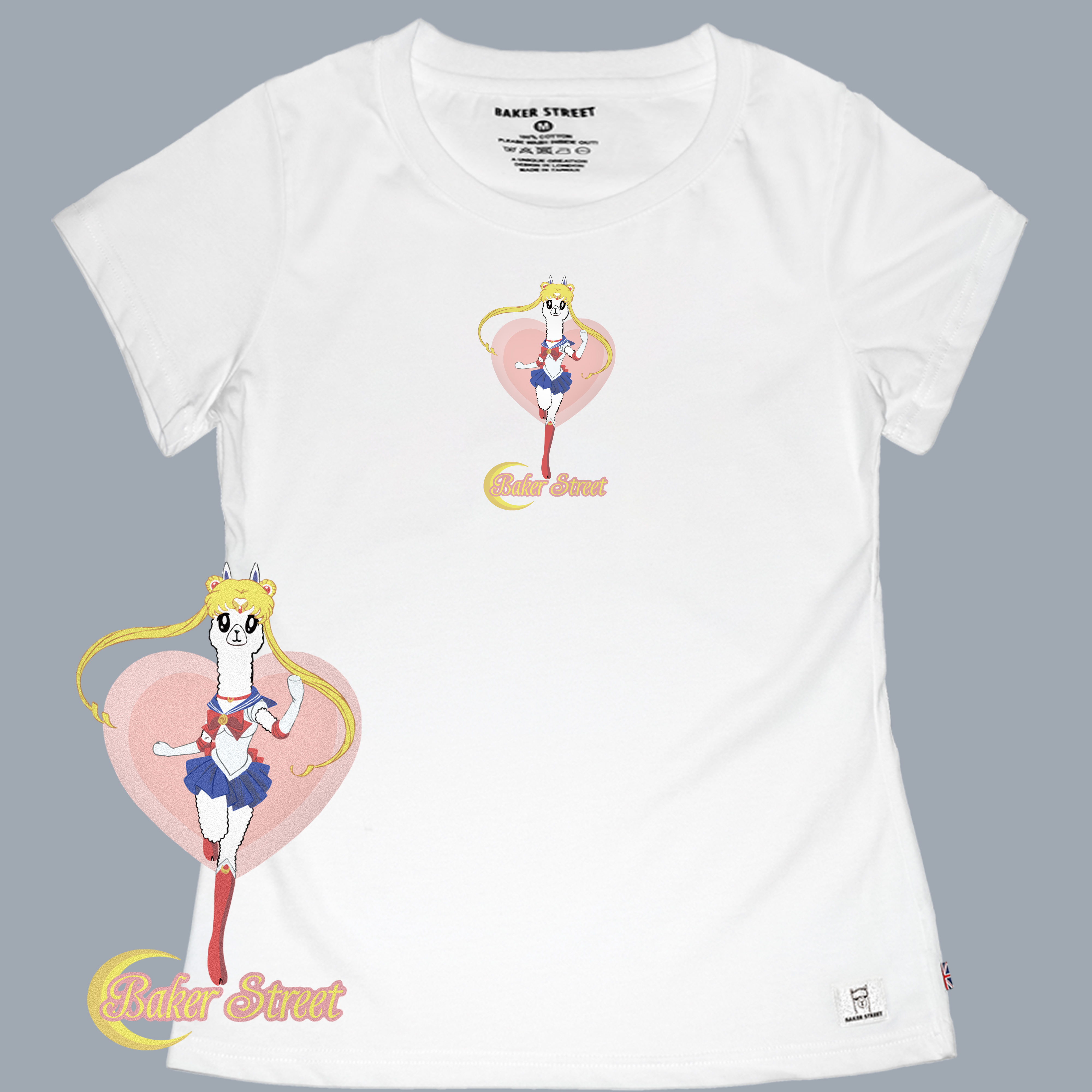 Sailor Alpaca 美少駝戰士 女版短T