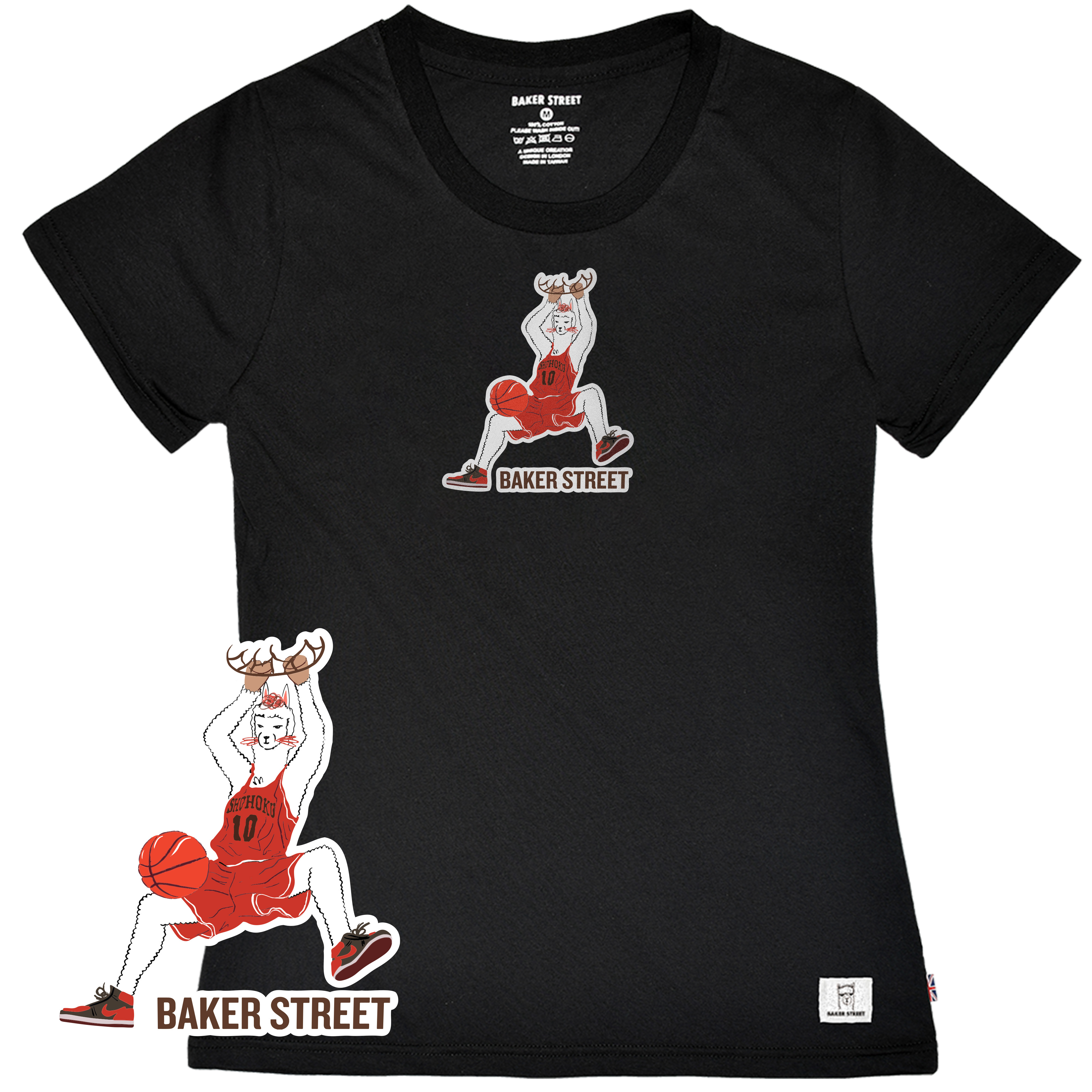 Dunk Alpaca 灌籃駝 女版短T