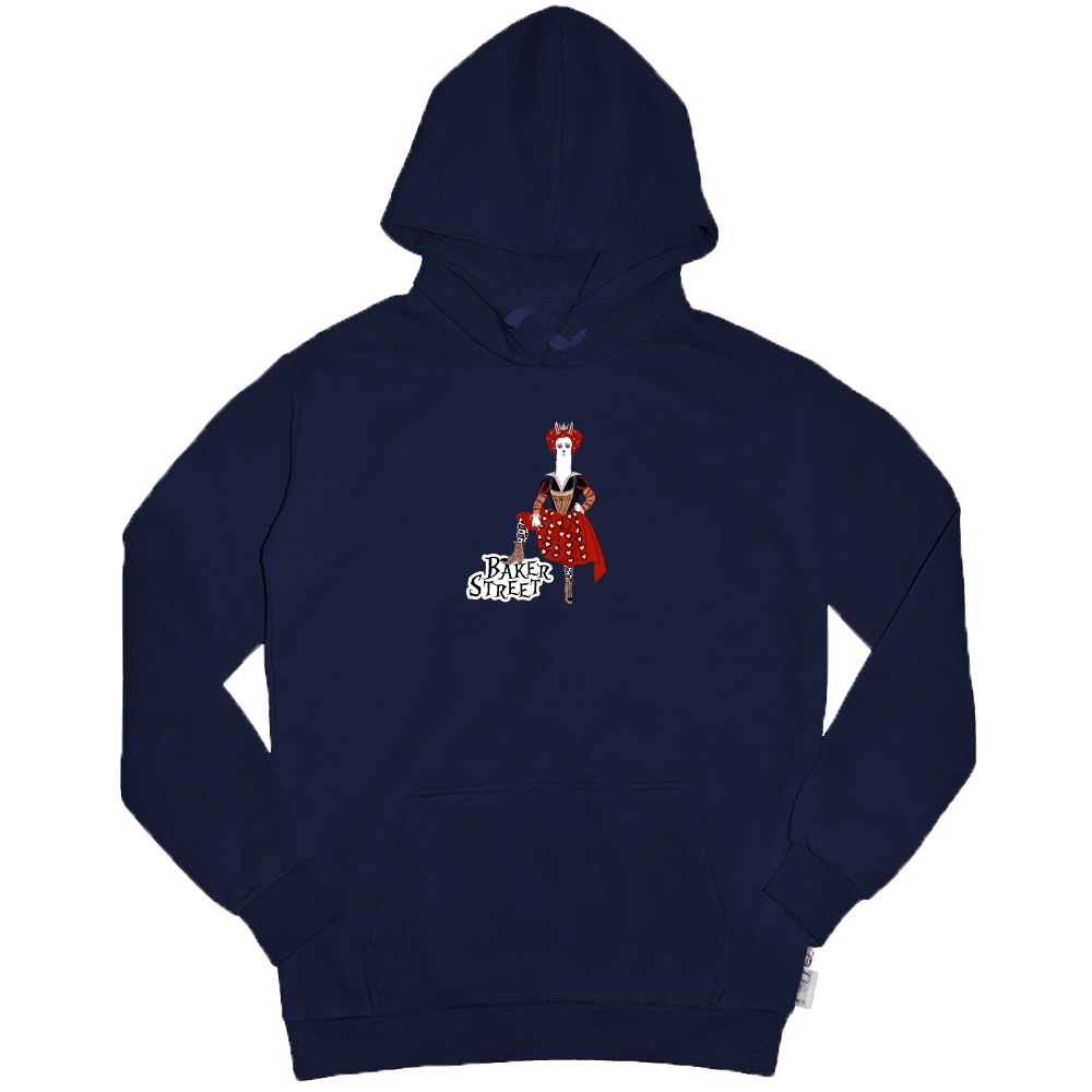 Heartpaca A 紅心皇后駝 高磅數長袖帽T