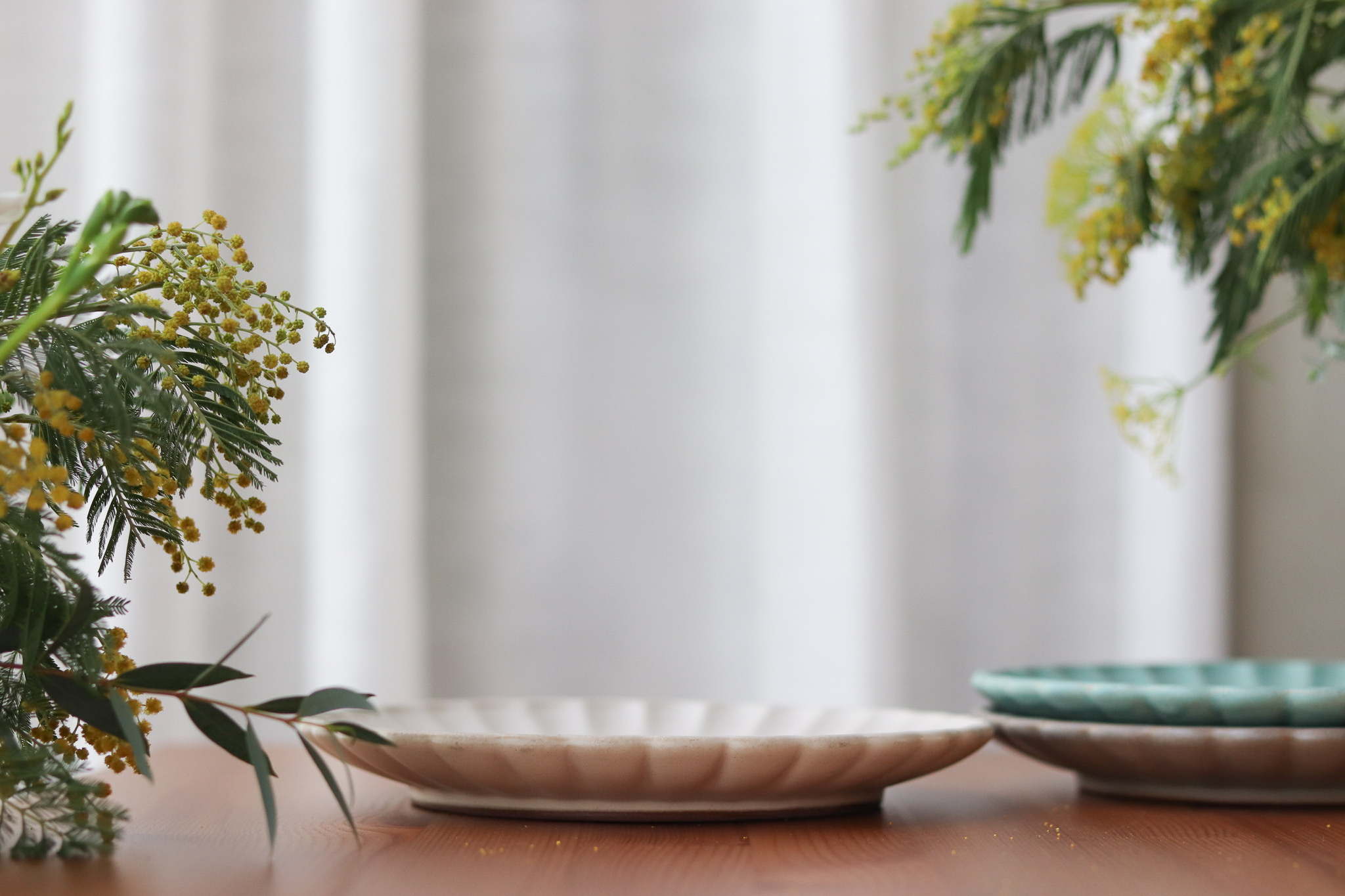 日本 瀨戶燒 Rela 輪花 盤