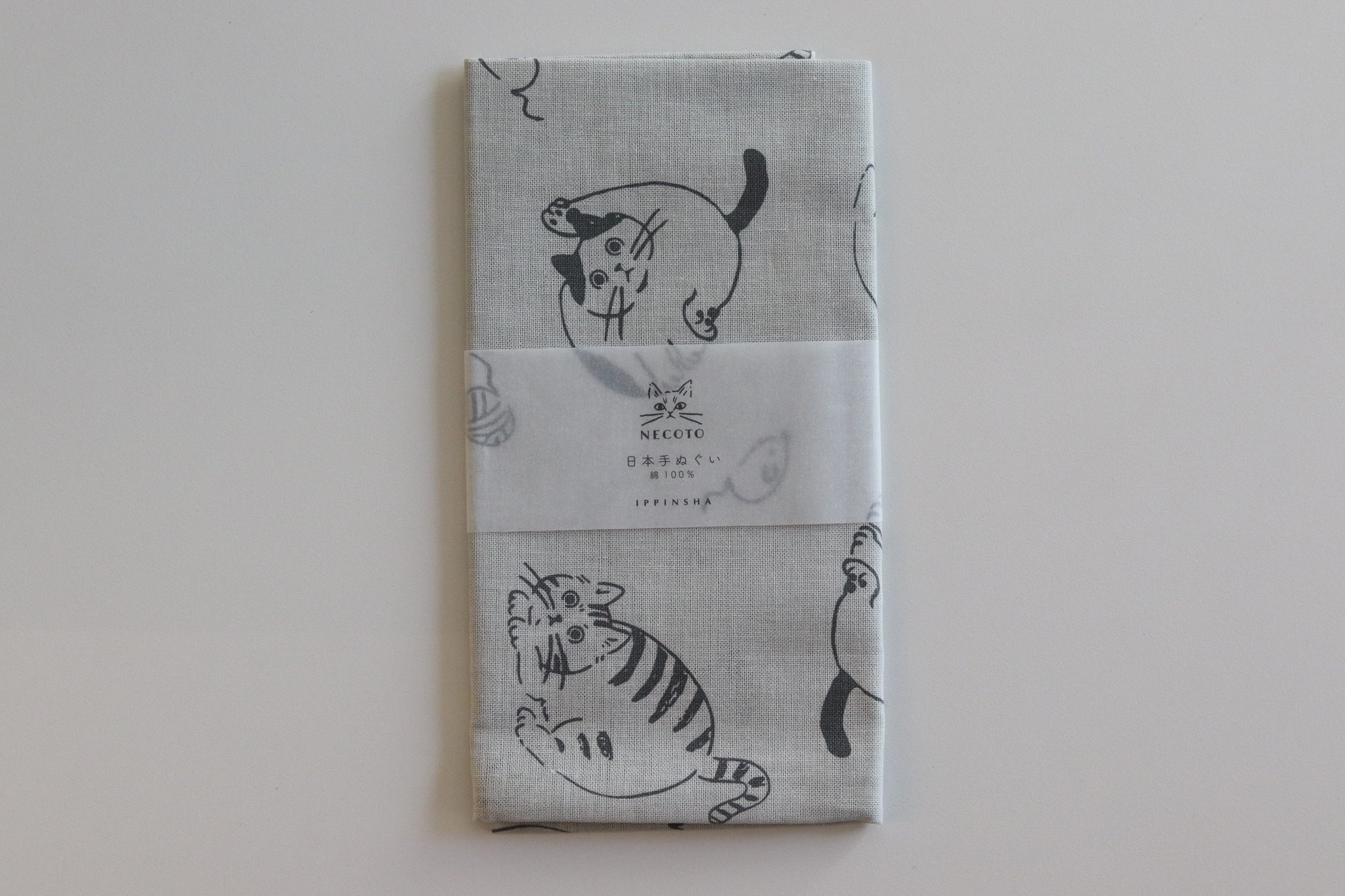 日本 NECOTO 貓咪 手拭巾