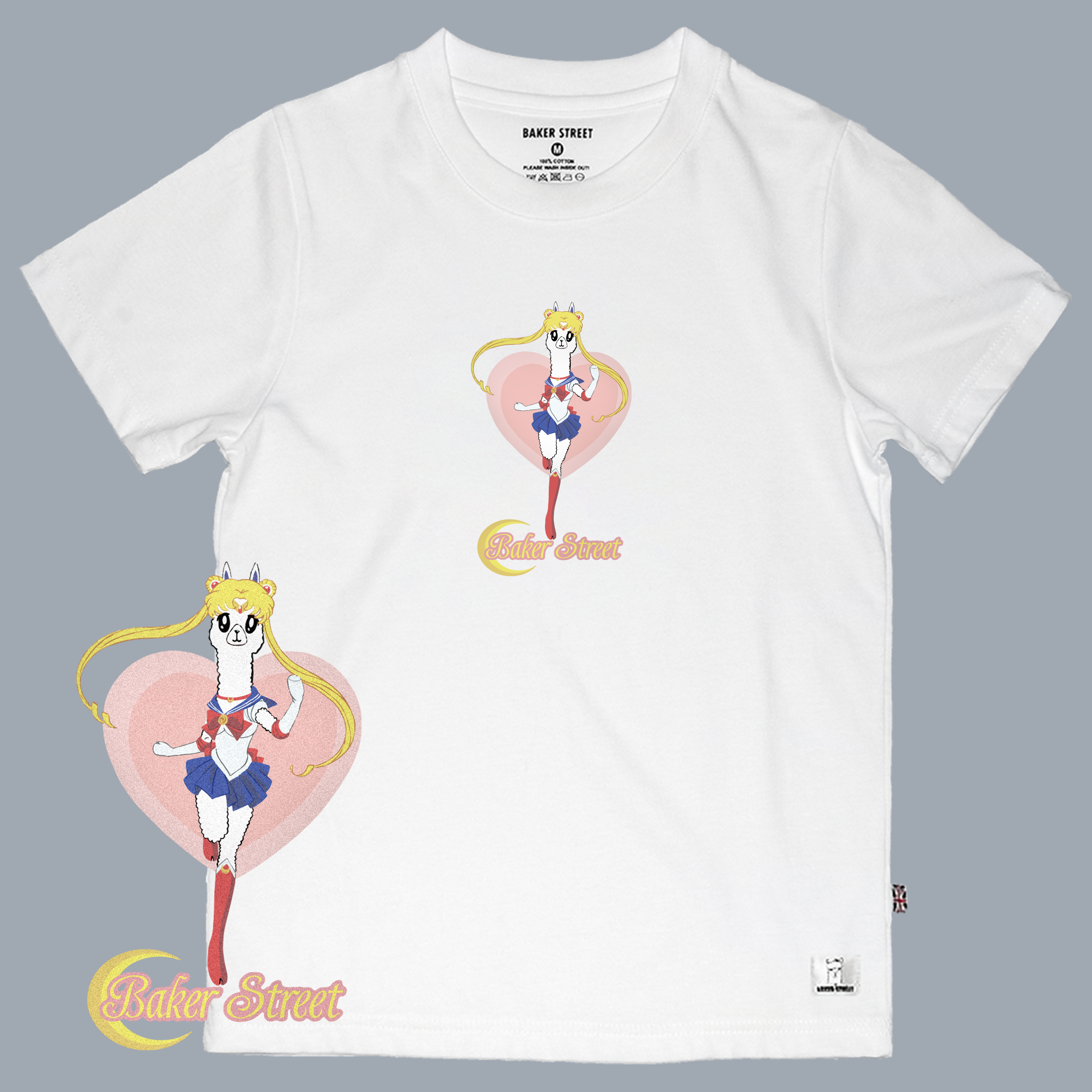 Sailor Alpaca 美少駝戰士 童裝短T