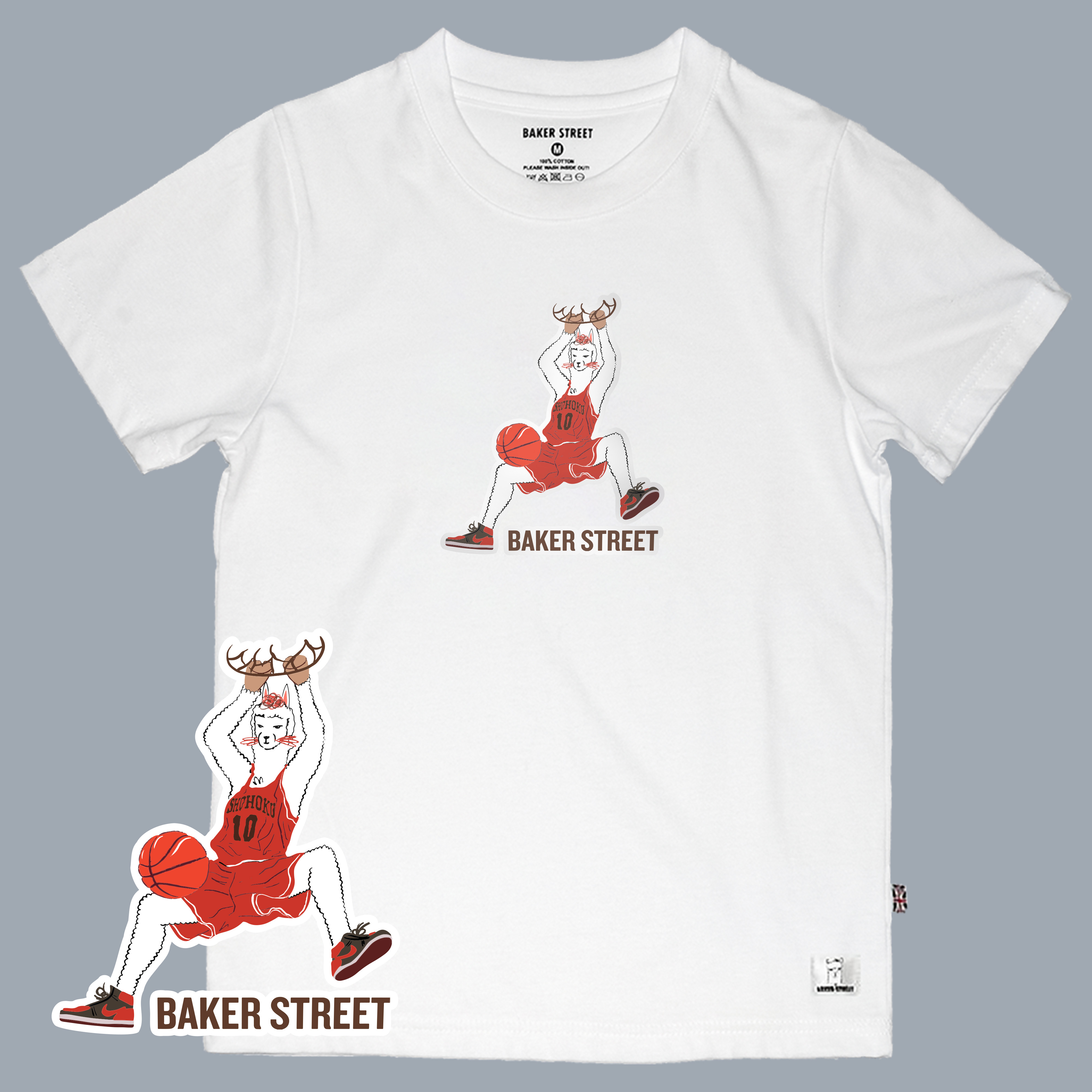 Dunk Alpaca 灌籃駝 童裝短T