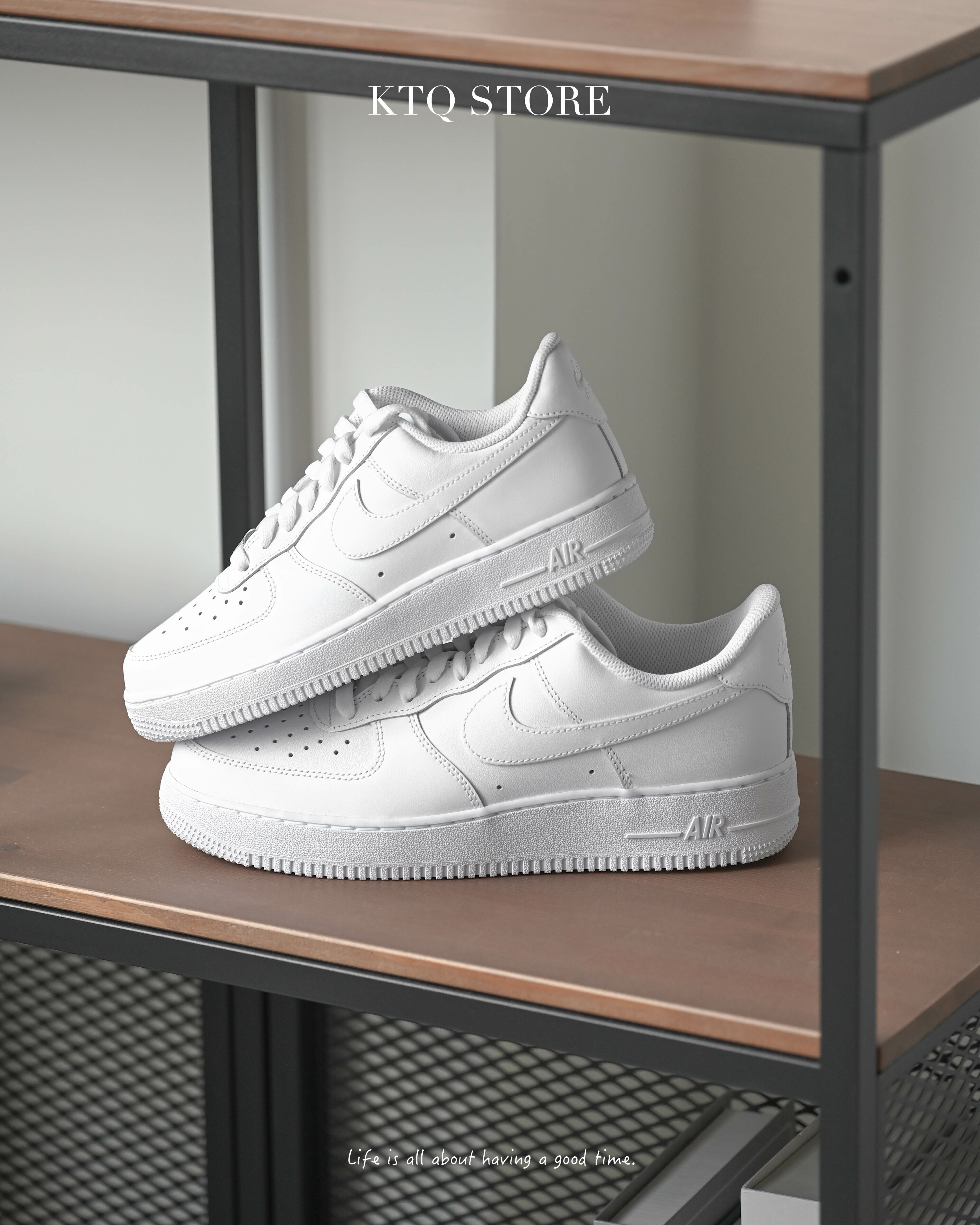 KTQ STORE ‧  Nike Air Force 1 07 全白 女 DD8959-100 男 CW2288-111 大童 DH2920-111