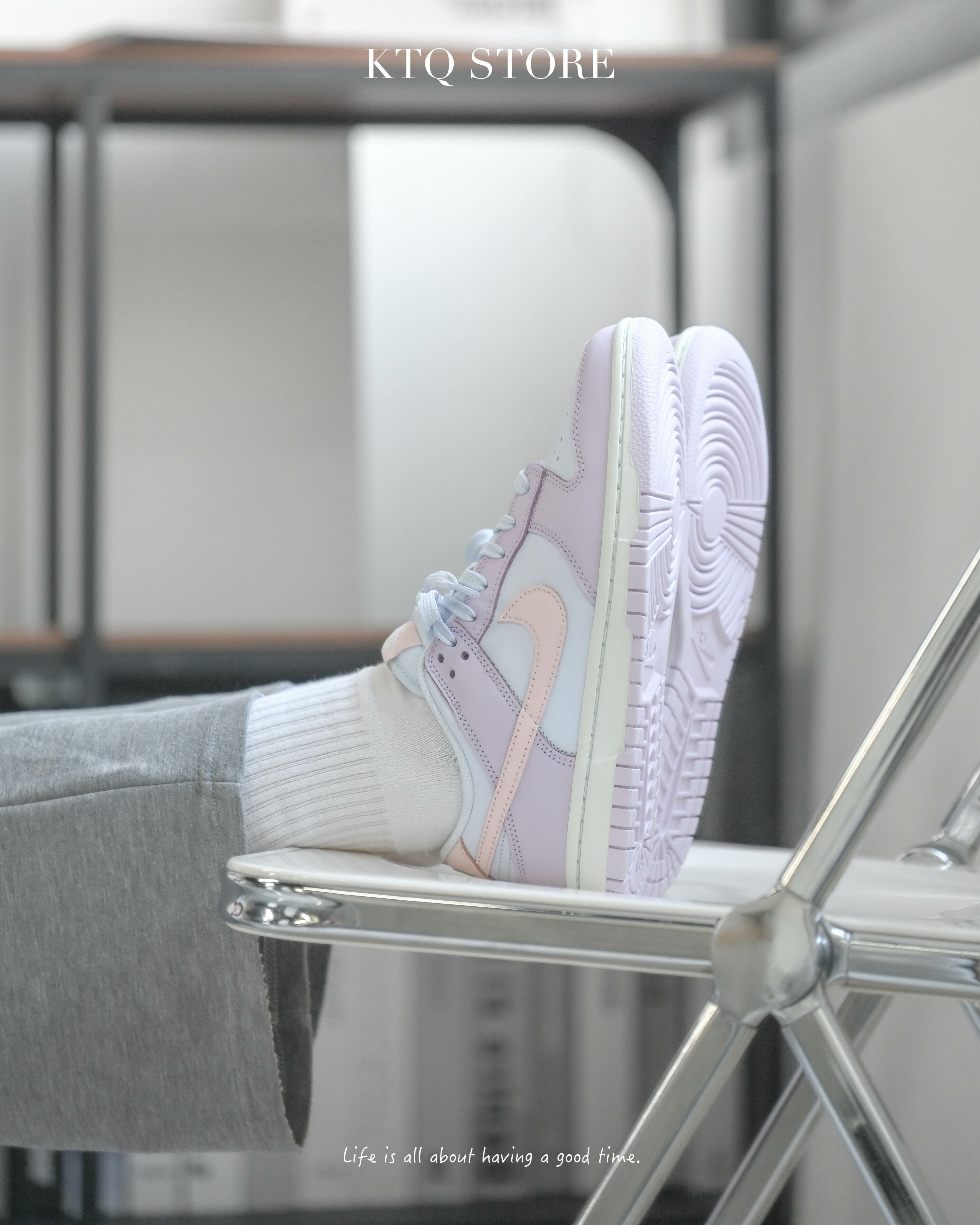 KTQ STORE ‧  Nike W Dunk Low " Easter 2022 " 復活節 粉紫 馬卡 女款 DD1503-001
